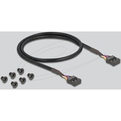 Panel przedni 3.5" USB 5Gbps 2x USB-A + HD-Audio Delock 64150