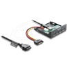 Panel przedni 3.5" USB 5Gbps 2x USB-A Delock 64166