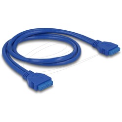 Panel przedni 3.5" USB 3.1 Gen 1 z portami 1x USB-C + 1x USB-A Delock 63962