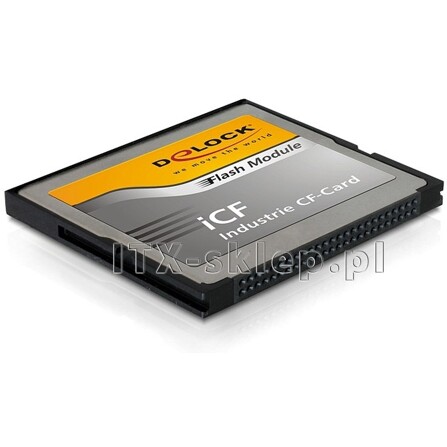Industrial Compact Flash 8GB Delock -40C - 85C EEC