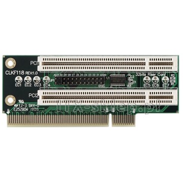 Kątownik 2xPCI Card dla płyt mini-ITX