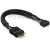 Kabel adapter USB raster 2,54 - 2,0mm 10cm VIA MSI