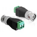 Adapter terminal BNC 2pin raster 5,0 mm