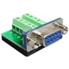 Adapter terminal RS-232 żeński Sub-D 9pin raster 3,81 mm