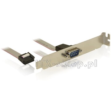 Śledź port szeregowy 1xRS-232 COM DB9 40cm