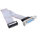Śledź low-profile port równoległy 1xLPT 25pin 22cm