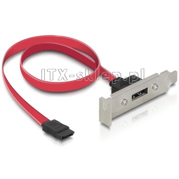 Śledź low-profile SATA - eSATA 50cm
