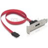 Śledź low-profile SATA - eSATA 50cm