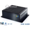 Komputer przemysłowy Atom D2700 heat-pipes 4GB 1xLAN 1xRS-232 SSD 32GB H01-D2700-SD32-P