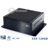 Komputer przemysłowy Atom D2700 heat-pipes 4GB 1xLAN 1xRS-232 SSD 120GB H01-D2700-SD120-P