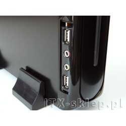 Obudowa mHero-S-B mini-ITX zasilacz 84W/120W