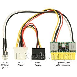 Zasilacz picoPSU 12V 80W 20pin