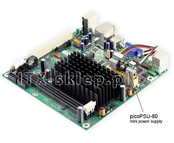 Zasilacz picoPSU 12V 80W 20pin