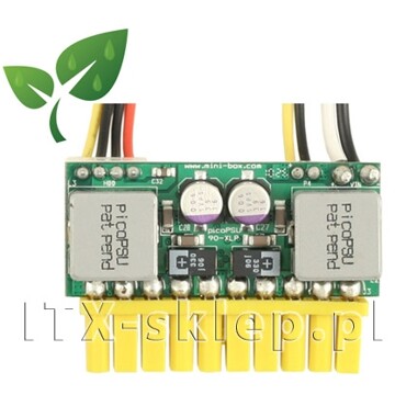 Zasilacz picoPSU 12V 90W-XLP 20pin P4 0.05W idle