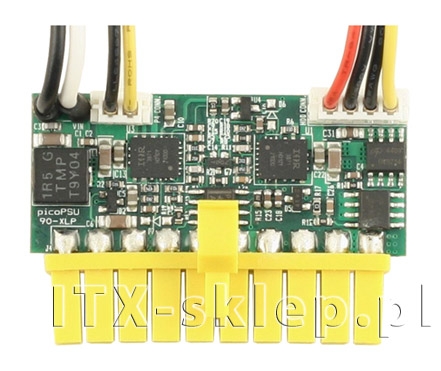 Zasilacz picoPSU 12V 90W-XLP 20pin P4 0.05W idle