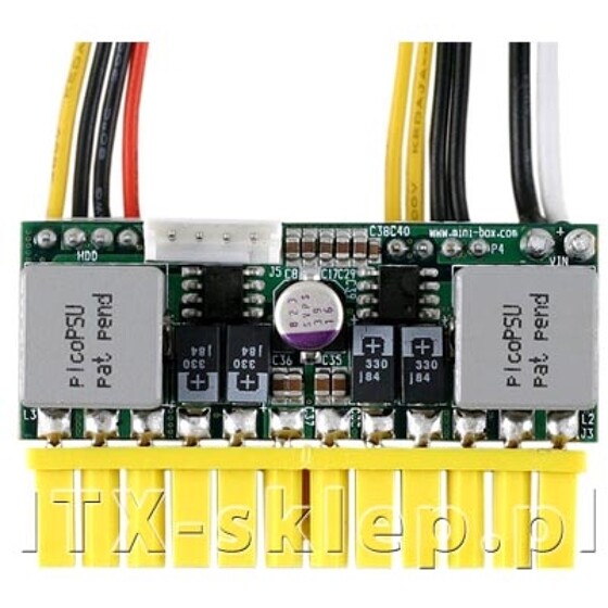 Zasilacz picoPSU 12V 150W-XT 24pin