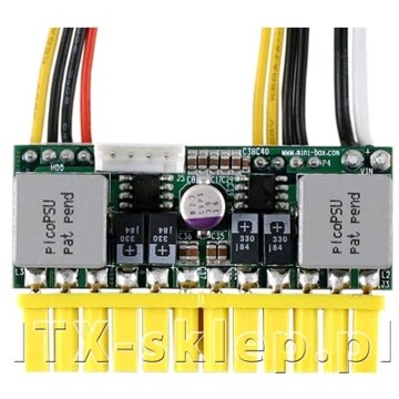 Zasilacz picoPSU 12V 150W-XT 24pin