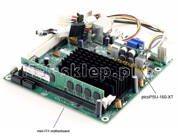 Zasilacz picoPSU 12V 160W-XT 24pin