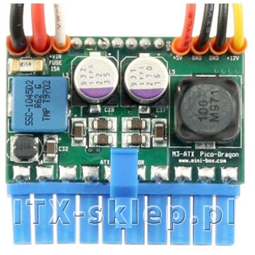 Zasilacz pico CARPC M3-ATX-HV 95W 6-34V