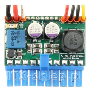 Zasilacz pico CARPC M3-ATX-HV 95W 6-34V