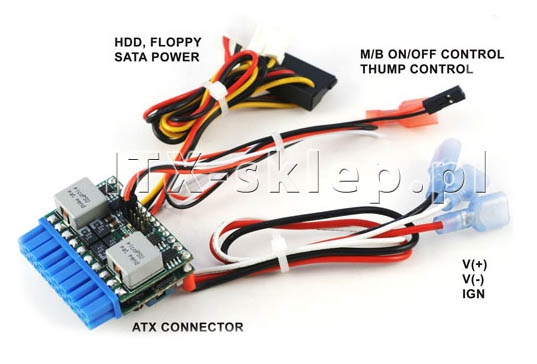 Zasilacz pico CARPC M3-ATX 125W 6-24V