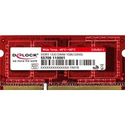 Delock industry SODIMM DDR3 8GB 1600MHz 1.35V wide range temp -40°C - +85°C