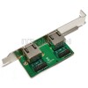 Kontroler mini PCI-Express - 2x Gigabit LAN Intel i350 WoL PXE Boot