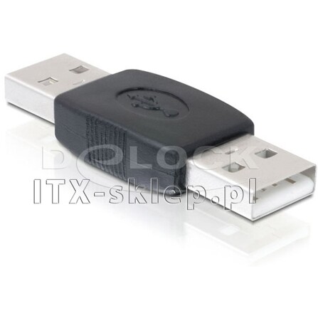 Adapter przejściówka USB 2.0 A-A M-M męsko-męski