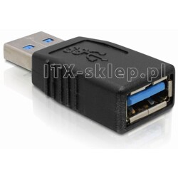 Adapter złącze USB 3.0 A-A M-F męsko-żeński