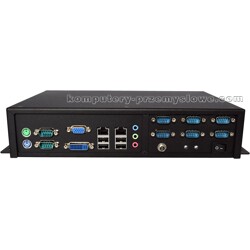 Komputer przemysłowy Delta-IPC-D2500-03 Atom D2500 2GB 7xRS-232 1xRS-422/485 6xUSB 60GB SSD slot CF