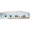Obudowa mini-ITX dla Intel D945GSEJT (srebrna)