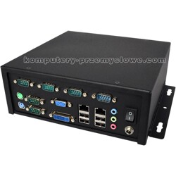 Komputer przemysłowy Delta-IPC-M1-D2500-02 Atom D2500 2GB 6xRS-232 6xUSB 60GB SSD slot CF
