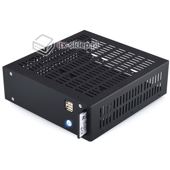 Uniwersalna obudowa Solid-62-CF mini-ITX Compact Flash czarna