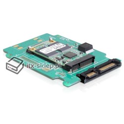 Adapter konwerter SATA 22 pin - mSATA do dysków mSATA Delock 61881