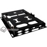 Obudowa mini-ITX typu "open" D100-IP 6xCOM 1xLPT 2xUSB 4xHDD 2,5"