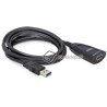 Przedłużacz aktywny USB 3.0 A-A 5m M-F Delock 83089