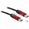 Kabel USB 3.0-A Premium HQ M-M męsko-męski 2m Delock 82745