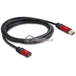 Przedłużacz USB 3.0-A Premium HQ M-F męsko-żeński 1m Delock 82752