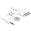 Kabel USB 2.0 + audio 3,5&quot; stereo jack do IPhone / IPod 1m Delock 83142