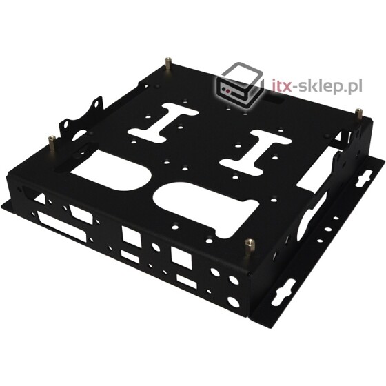 Obudowa mini-ITX typu "open" D50-IP 4xCOM 1xLPT 2xLAN 2xUSB 2xHDD 2,5" DIN mount