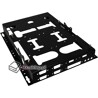 Obudowa mini-ITX typu "open" D150-IP 6xCOM 1xLPT 2xUSB 2xHDD 2,5" DIN mount