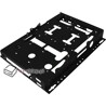 Obudowa mini-ITX typu "open" D250-IP 4xCOM 1xLPT 2xLAN 2xUSB 2xHDD 2,5" DIN mount