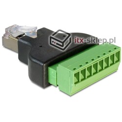Adapter terminal RJ45 RJ-45 8pin raster 3,50 mm