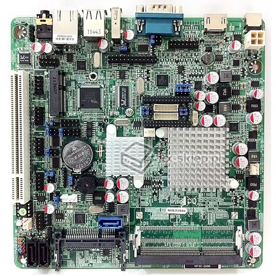 Jetway NF9C-2600-LF Atom N600 1,6GHz DDR3 1xLAN 3xSATA mini-PCI Express 12V
