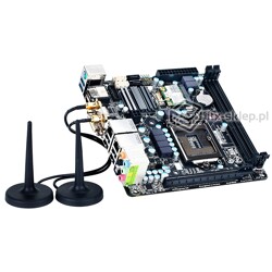 Gigabyte GA-Z77N-WIFI 2xLAN WiFi Ivy Bridge LGA1155 2xHDMI USB 3.0 Intel WiDi