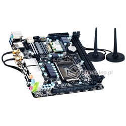Gigabyte GA-Z77N-WIFI 2xLAN WiFi Ivy Bridge LGA1155 2xHDMI USB 3.0 Intel WiDi
