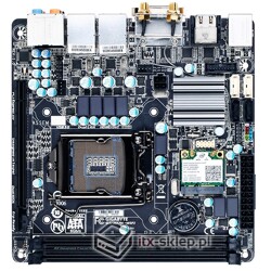 Gigabyte GA-H77N-WIFI 2xLAN WiFi Ivy Bridge LGA1155 2xHDMI USB 3.0 Intel WiDi
