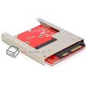 Adapter konwerter SATA 22 pin - mSATA do dysków mSATA w ramce montażowej Delock 61892