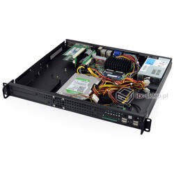 Komputer przemysłowy Rack 1U Atom D2500 2GB 4xLAN 3xRS-232 Delta-Rack-D2500-1