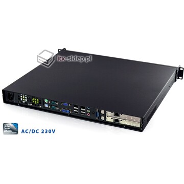 Komputer przemysłowy Rack 1U Atom D2500 4GB 4xLAN 3xRS-232 Delta-Rack-D2500-2